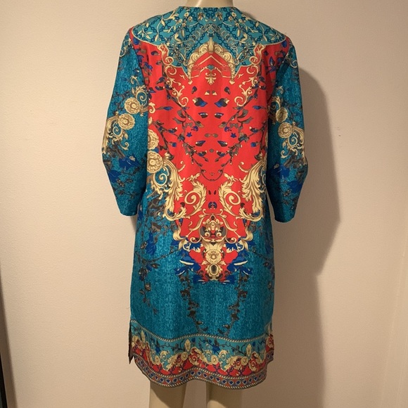 Bohemian tribal print mini dress - Picture 7 of 12